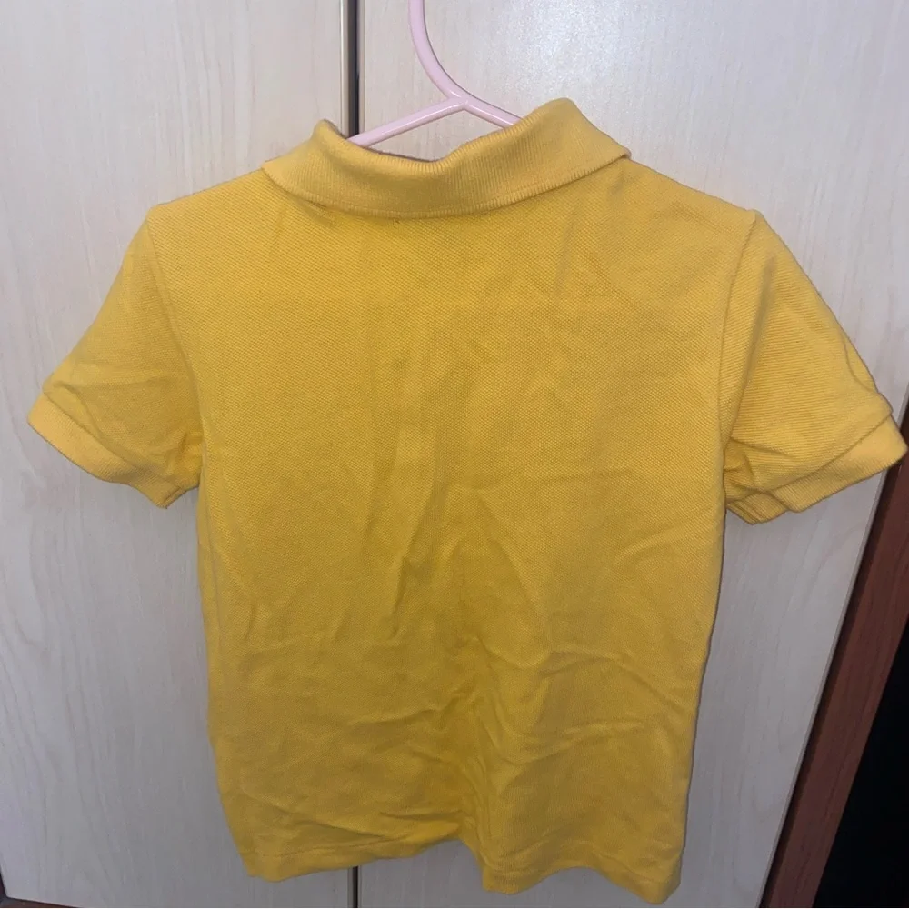 Polo Ralph Lauren Boys Yellow Classic Mesh Polo Shirt Size 3T
